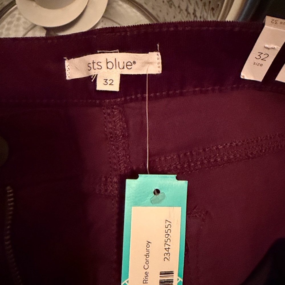STS Purple Corduroy Pants